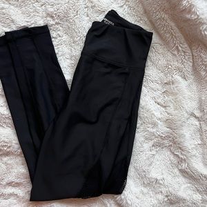 Sommer Ray - mesh black leggings